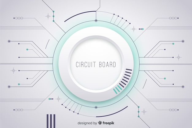 circuito de fondo del tablero
