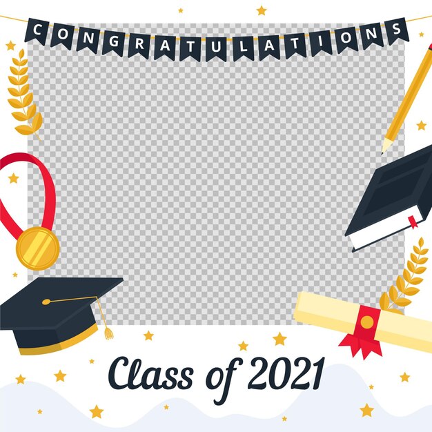 Clase plana orgánica de la plantilla de marco 2021