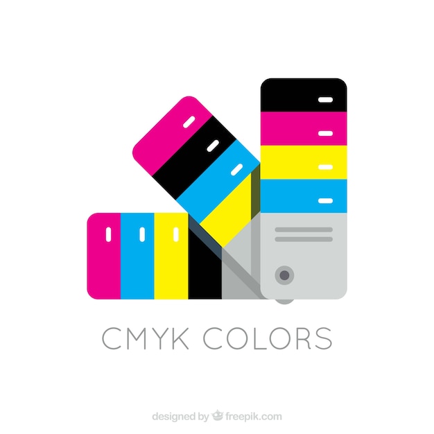 Vector gratuito cmyk gráfico