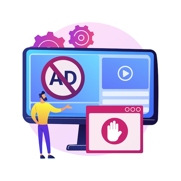 Código de acceso, escáner de huellas dactilares, entrada segura. Señal individual, sistema de seguridad, libertad condicional personal. Personaje de dibujos animados de usuario de computadora masculina.