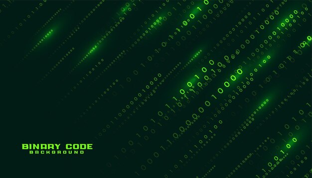 código binario de estilo matriz de fondo digital con cero y un dígito