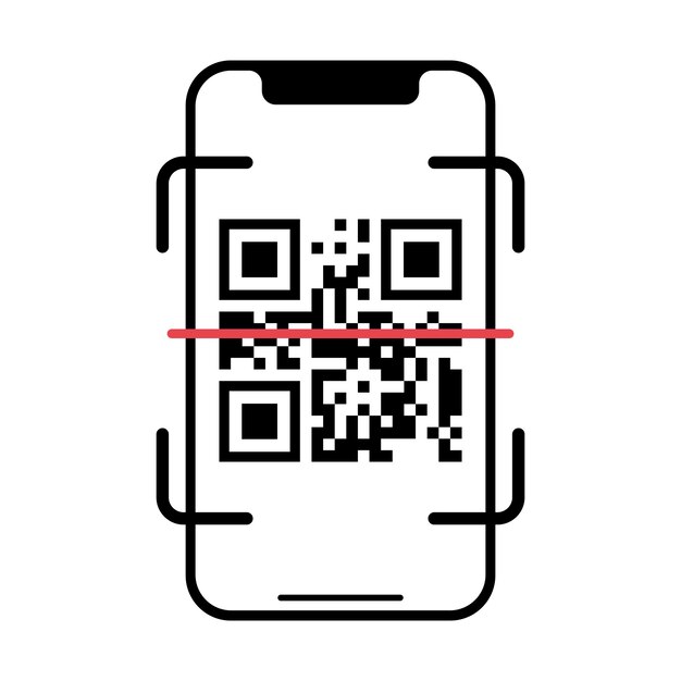 Código Qr en el teléfono móvil