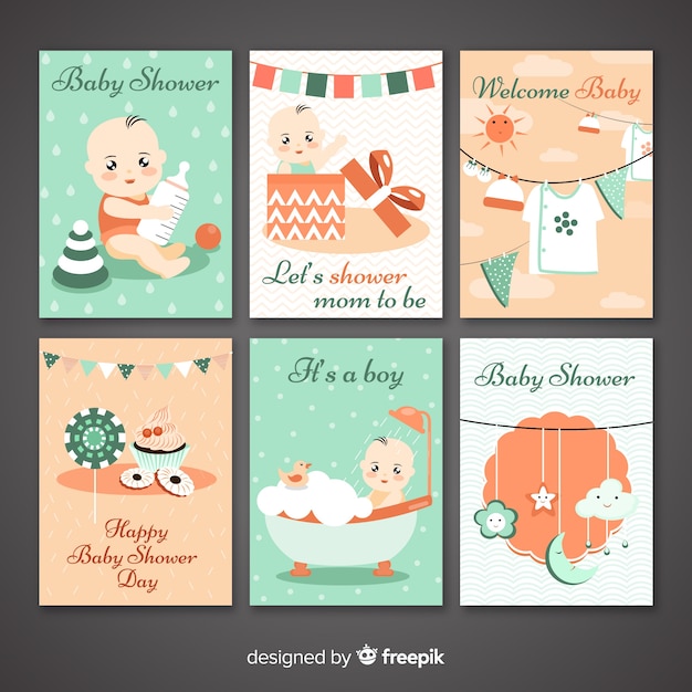 PLANTILLA BABY SHOWER  Banderines de baby shower, Manualidades