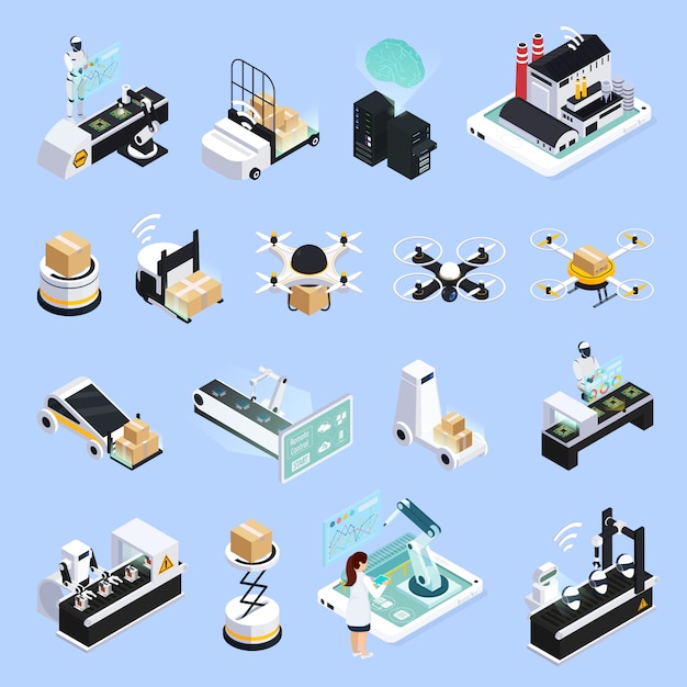 Colección aislada de producción inteligente