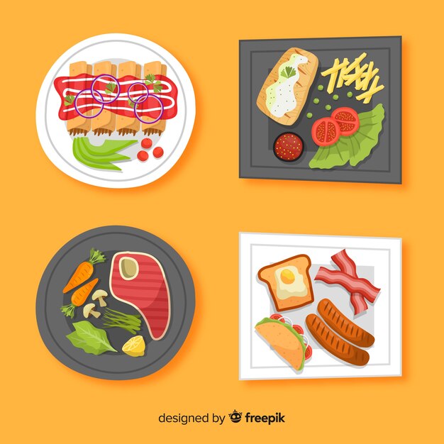 Colección de alimentos