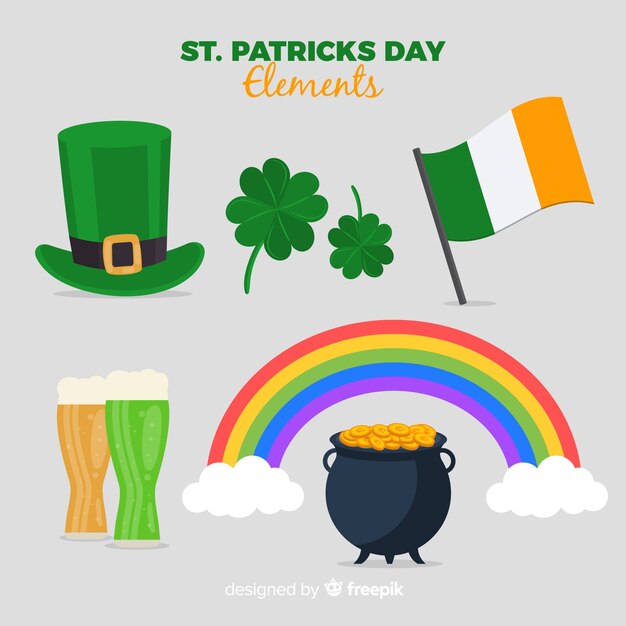 Colección de artículos del día de san patricio