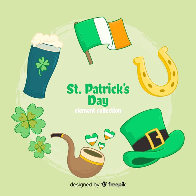 Colección de artículos del día de san patricio