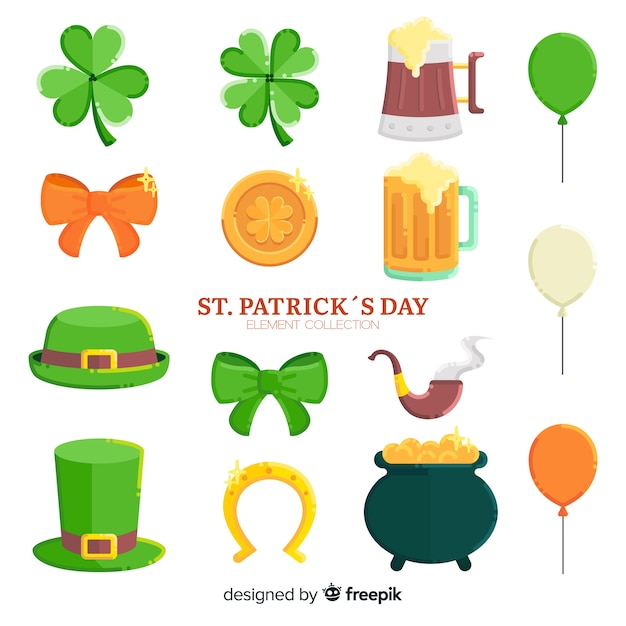 Colección de artículos del día de san patricio