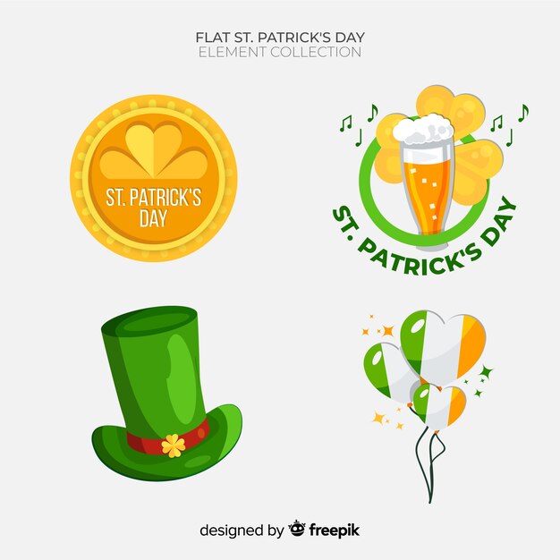 Colección de artículos del día de san patricio