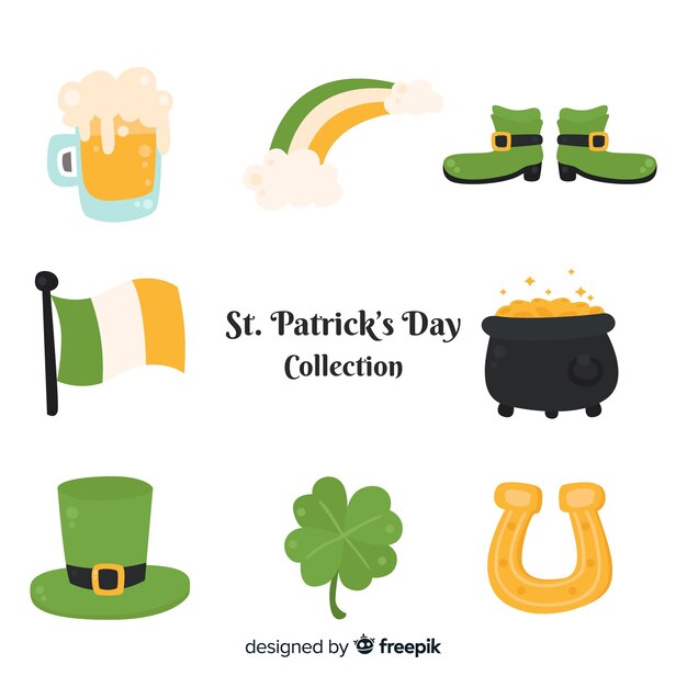 Colección de artículos del día de san patricio