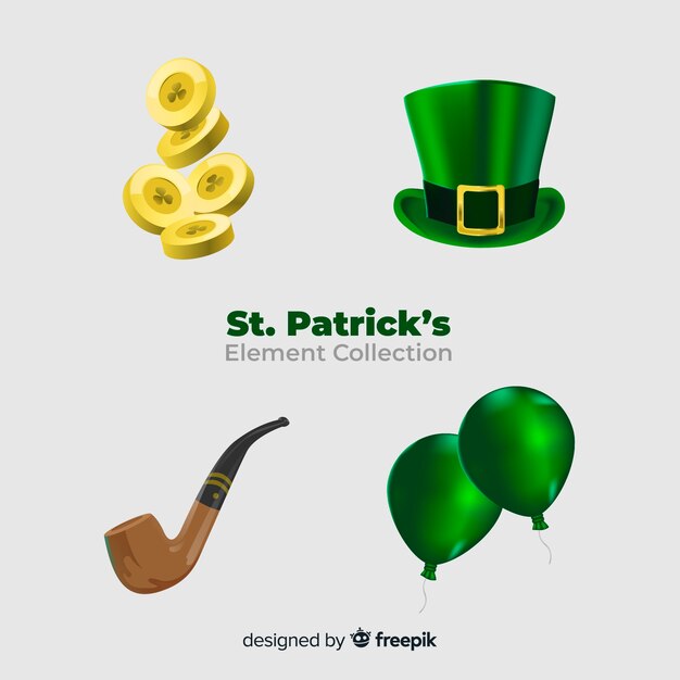 Colección de artículos del día de san patricio