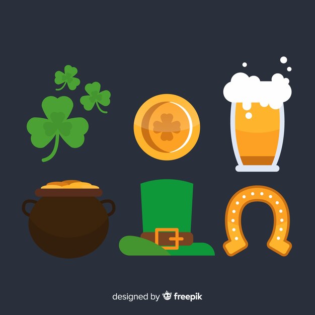 Colección de artículos del día de san patricio