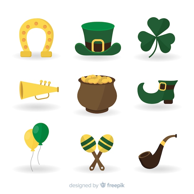 Colección de artículos del día de san patricio