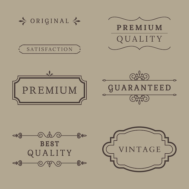 Colección de banners de calidad premium