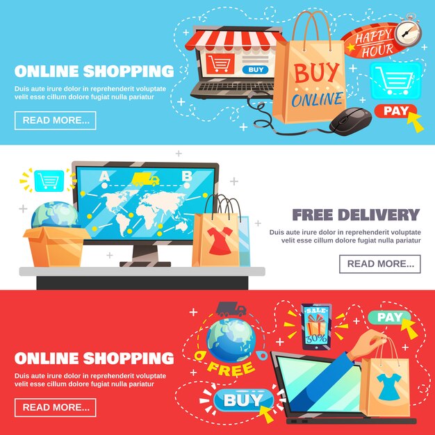 Colección de Banners de E-Commerce