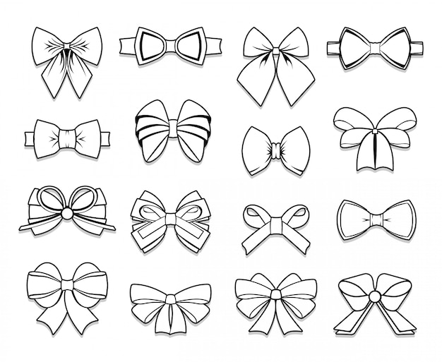 Colección beautiful bows elements