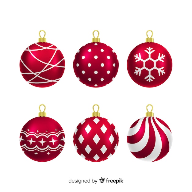 Colección bolas navidad metálicas