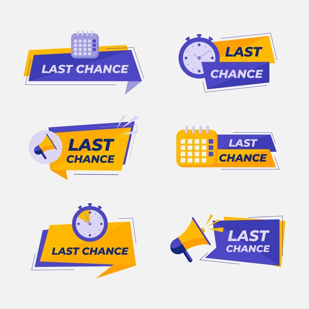 Colección de caída de precios de diseño plano