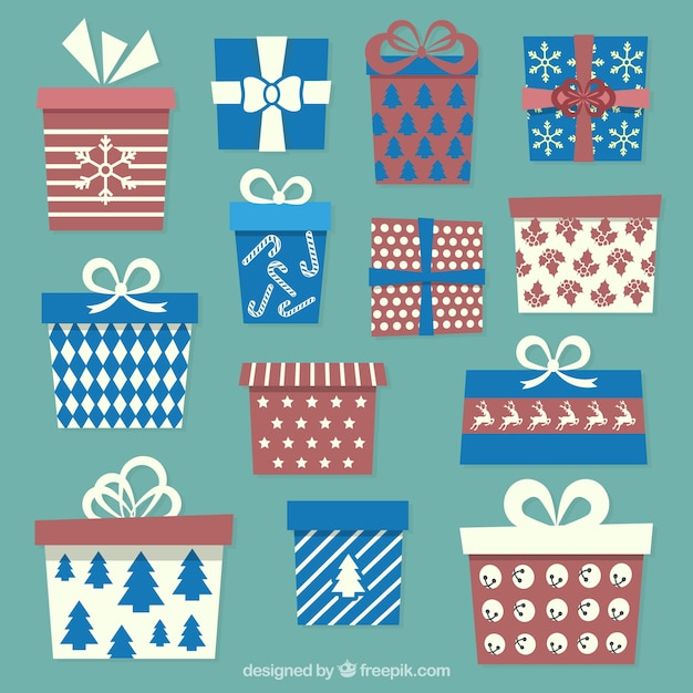 Colección de cajas de regalo