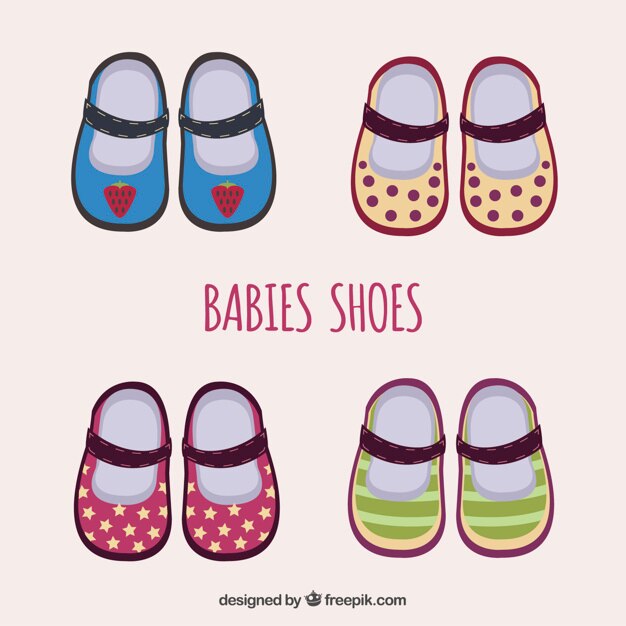 Colección de calzado para bebés