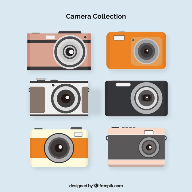 Colección de cámaras domésticas