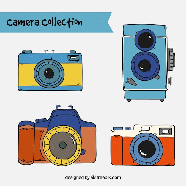 Colección cámaras de fotos