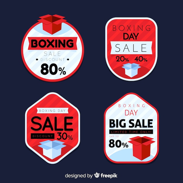 Colección de chapas rebajas de boxing day