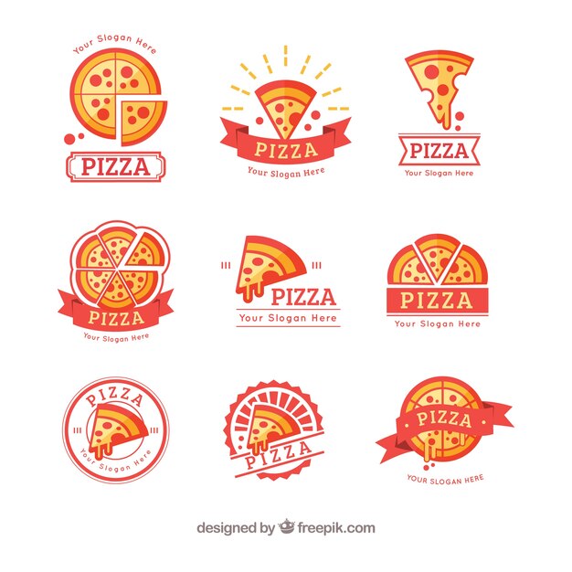 Imagenes De Logo Pizza Vectores Fotos De Stock Y Psd Gratuitos