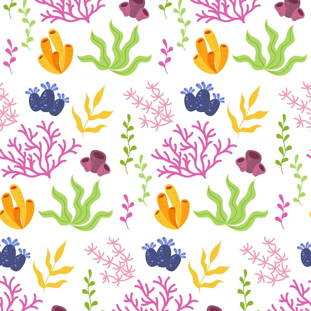 Colección coral pattern