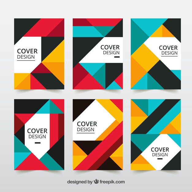 Colección de covers abstractos