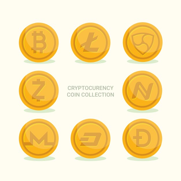 Colección de criptomonedas