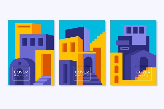 Colección de cubiertas de arquitectura mínima