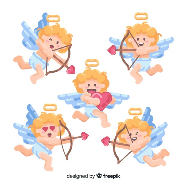 Colección cupido rubio san valentín