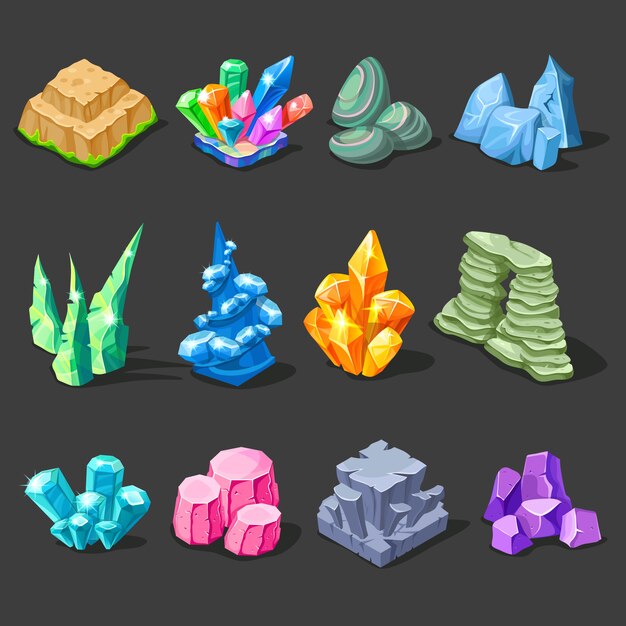 Colección Decoraciones De Piedras