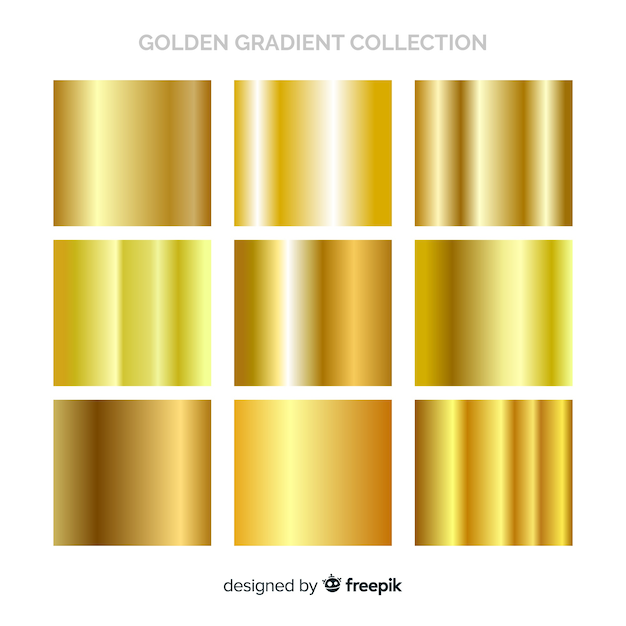 Colección degradado dorado