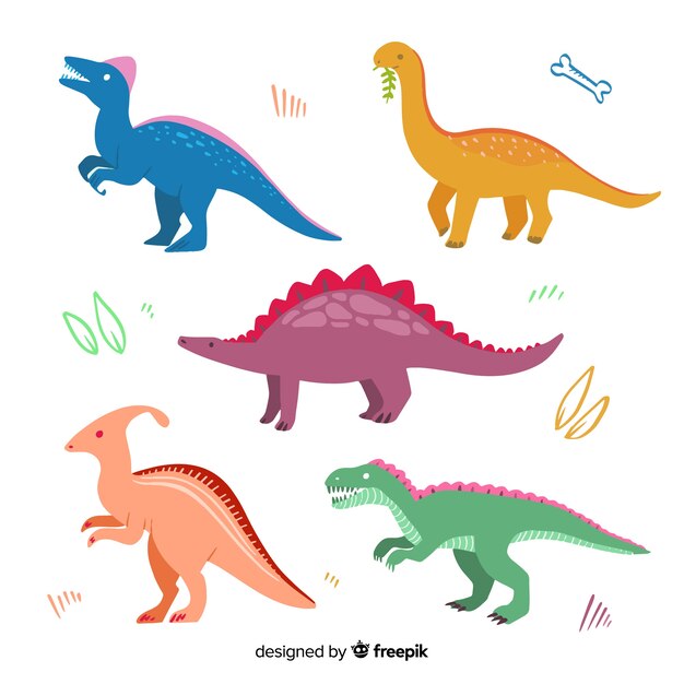 Colección de dinosaurios