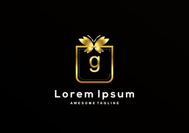 Colección de diseño de logotipo de letra G de lujo