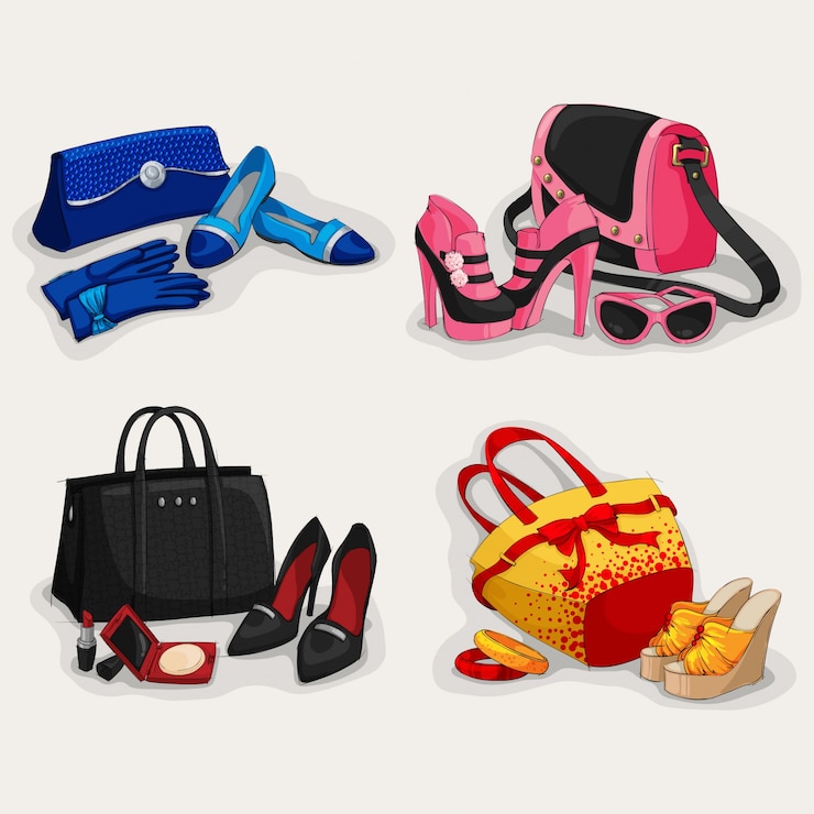 Vector gratuito colección de diseños de bolsos