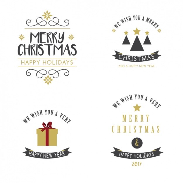 Colección de diseños de navidad