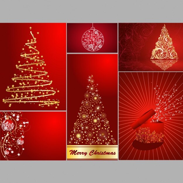 Colección de diseños de navidad