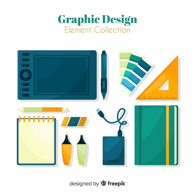 Colección de elementos de diseño gráfico