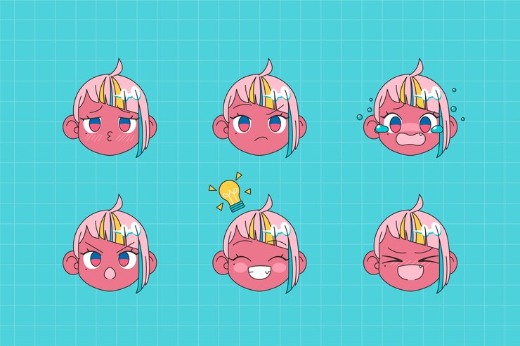 Vector gratuito colección de elementos de gestos dibujados a mano