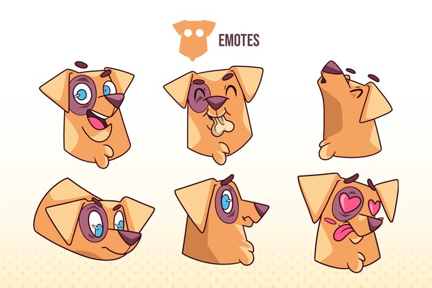 Colección de elementos de gestos dibujados a mano