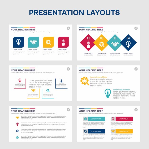 Colección de elementos de infografía