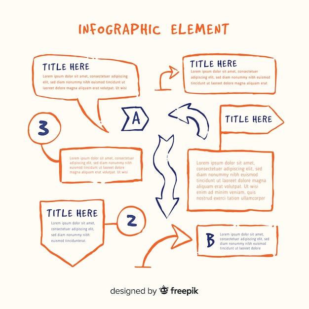 Colección de elementos infográficos
