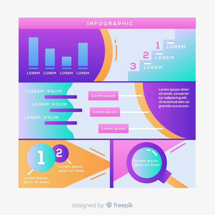 Vector gratuito colección de elementos infográficos