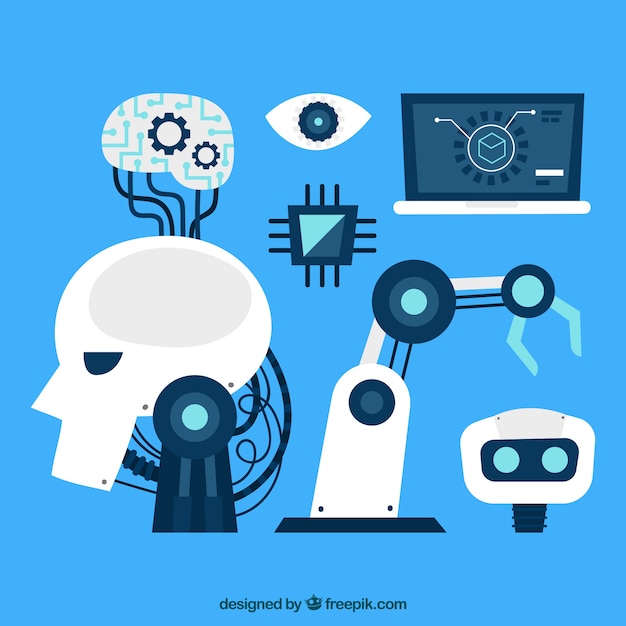 Colección de elementos de inteligencia artificial 