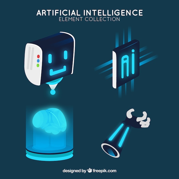 Colección de elementos de inteligencia artificial