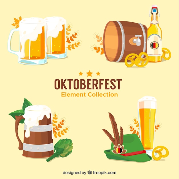 Colección de elementos de oktoberfest