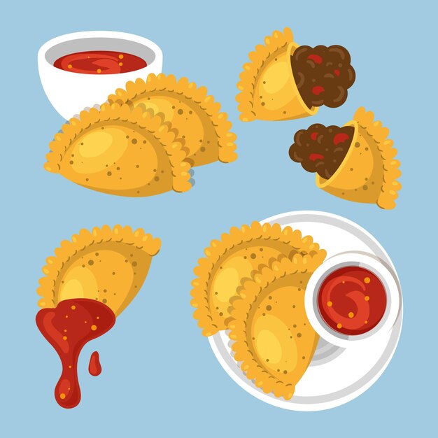 Colección de empanadas